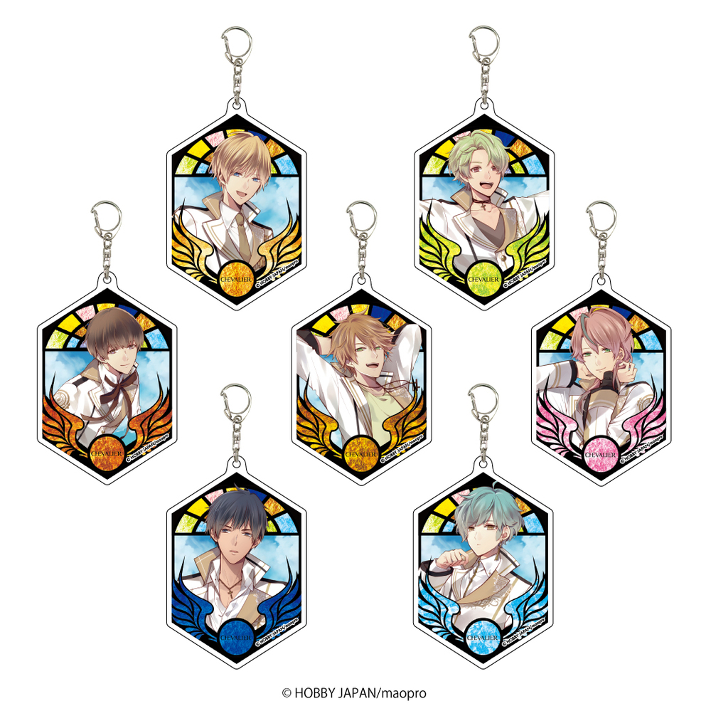 Acrylic Key Chain Maou Sama Wo Produce Nanatsu No Taizai For Girls 02 Chevalier Set Of 7 Pieces アクリルキーホルダー 魔王さまをプロデュース 七つの大罪 For Girls 02 天使 Anime Goods Candy Toys Trading