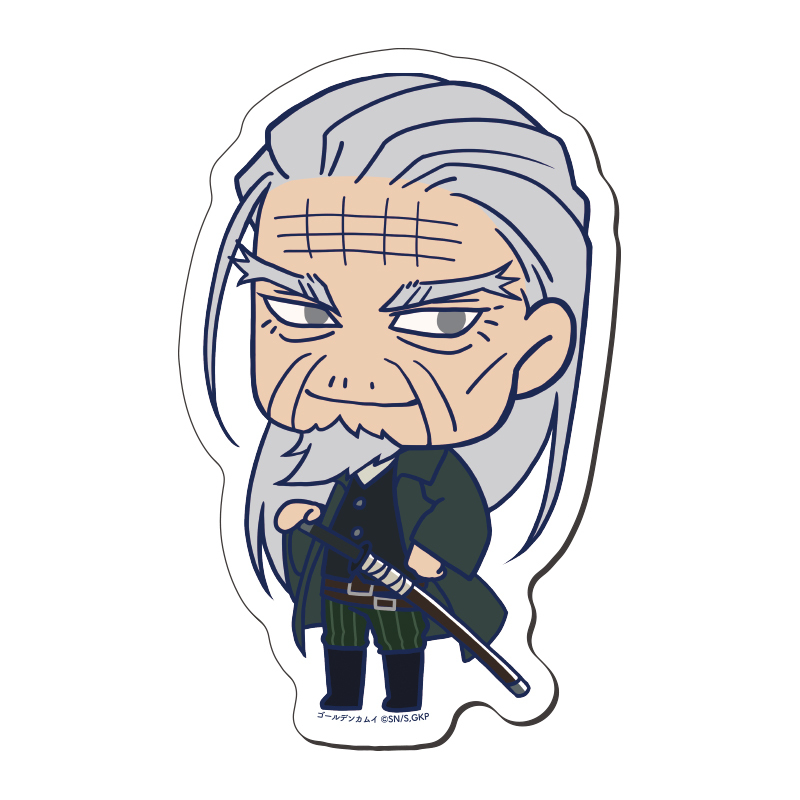 Golden Kamuy Die Cut Magnet 06 Hijikata Toshizo Set Of 3 Pieces ゴールデンカムイ ダイカットマグネット 06 土方歳三 Anime Goods Illustrations