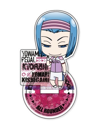 Yowamushi Pedal Glory Line Acrylic Stand Kishigami Komari Set Of 3 Pieces 弱虫ペダル Glory Line アクリルスタンド 岸神小鞠 Anime Goods Illustrations