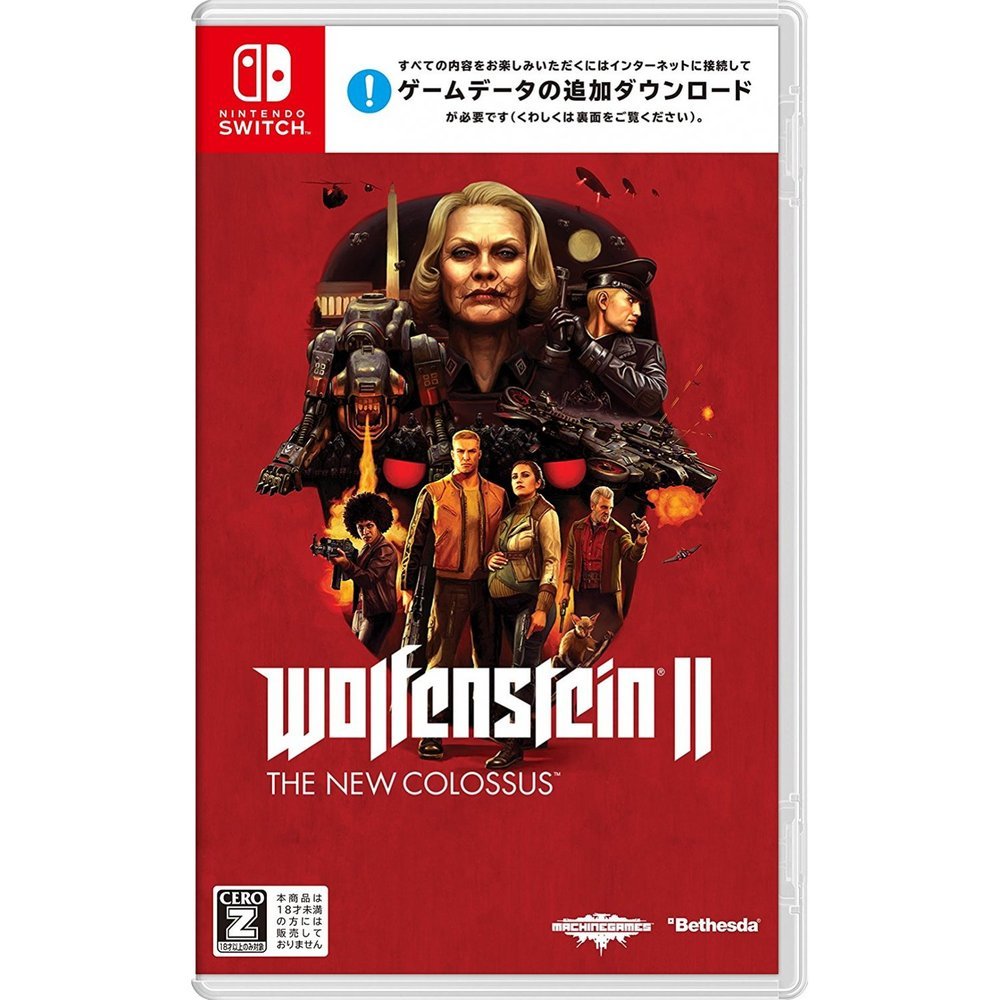 Wolfenstein Ii The New Colossus ウルフェンシュタインii ザ ニューコロッサス Video Games Nintendo Switch