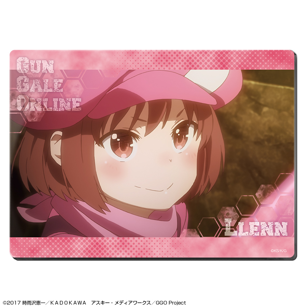 Sword Art Online Alternative Gun Gale Online Mouse Pad Design 01 Llenn A Set Of 3 Pieces ソードアート オンライン オルタナティブ ガンゲイル オンライン マウスパッド デザイン01 レン A Anime Goods Stationery Stationary