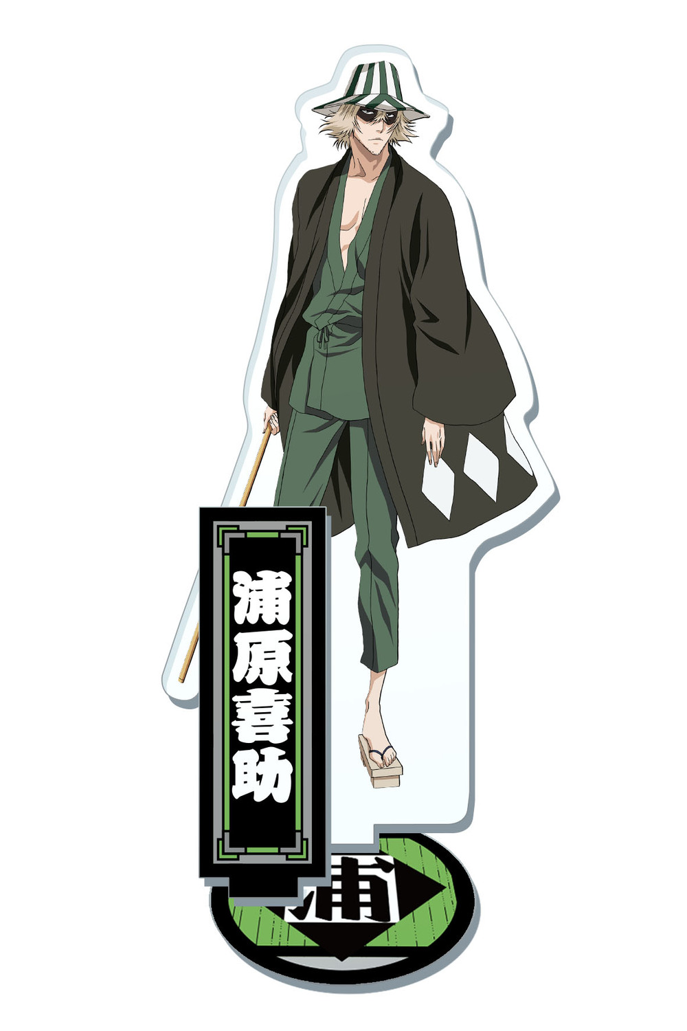 Bleach Acrylic Stand Urahara Kisuke Bleach アクリルスタンド 浦原喜助 Anime Goods Illustrations