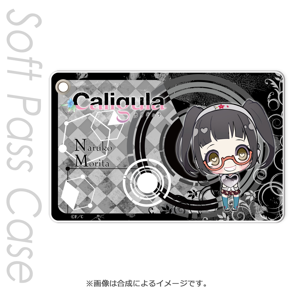 Caligula Slim Soft Pass Case Morita Naruko Sd Caligula カリギュラ スリムソフトパスケース 守田鳴子sd Anime Goods Card Phone Accessories