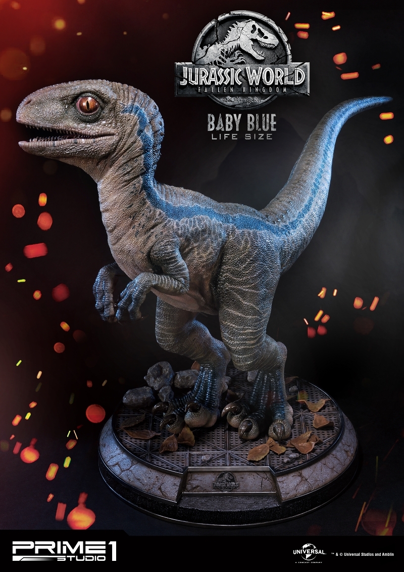 Legacy Museum Collection Jurassic World Fallen Kingdom Baby Blue Life Size Statue Lmcjw2 02 レガシーミュージアムコレクション ジュラシック ワールド 炎の王国 ベビーブルー ライフサイズ スタチュー Lmcjw2 02 Figures Statue Figures Kuji Figures