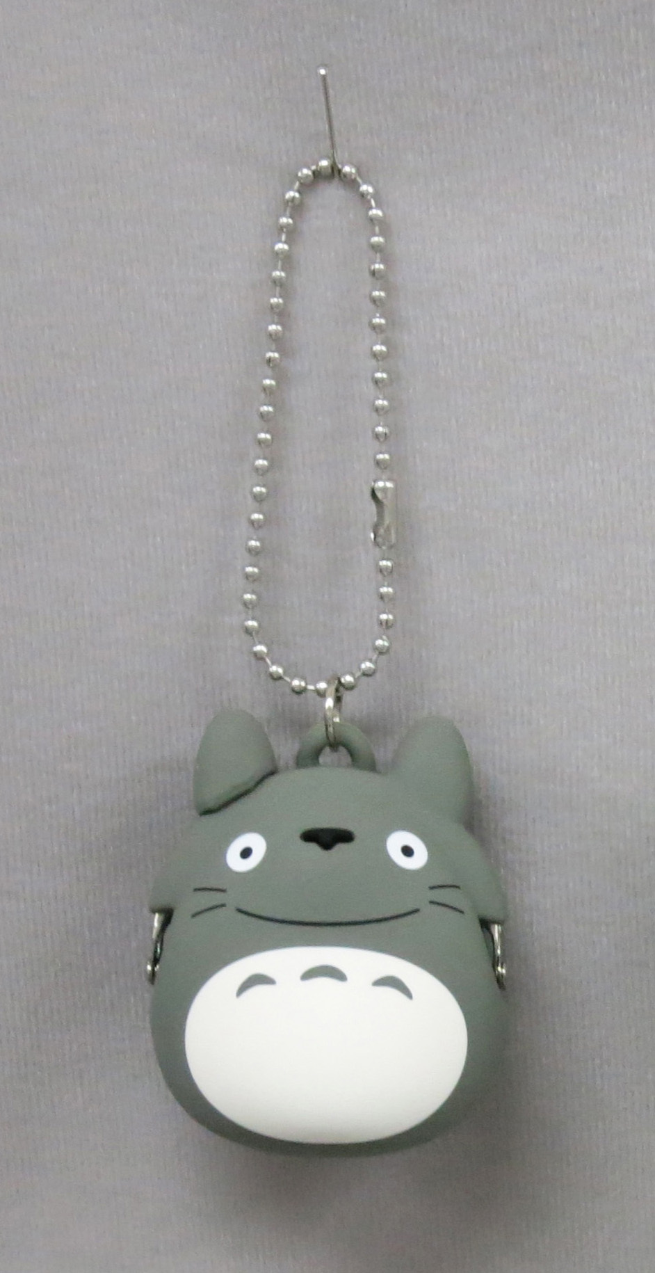 My Neighbor Totoro Silicon Mini Gamaguchi Gray となりのトトロ シリコンミニがまぐち グレー Anime Goods Commodity Goods Groceries