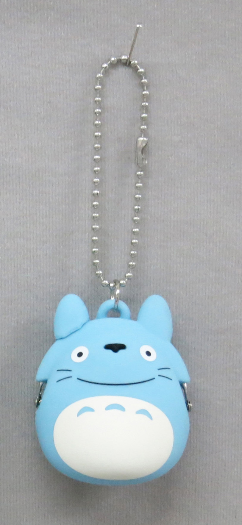 My Neighbor Totoro Silicon Mini Gamaguchi Blue となりのトトロ シリコンミニがまぐち ブルー Anime Goods Commodity Goods Groceries