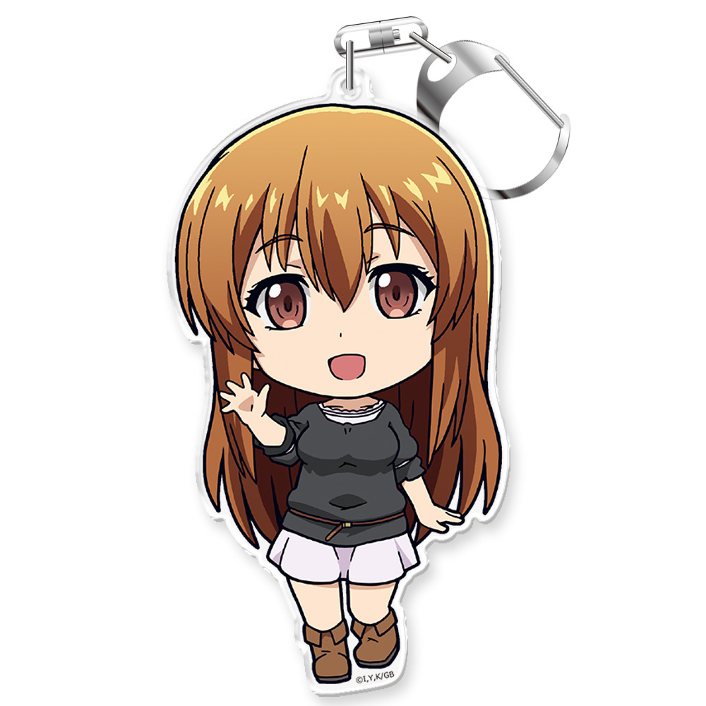 Grand Blue Puni Colle Key Chain Kotegawa Nanaka Set Of 2 Pieces ぐらんぶる ぷにこれ キーホルダー 古手川奈々華 Anime Goods Key Holders Straps