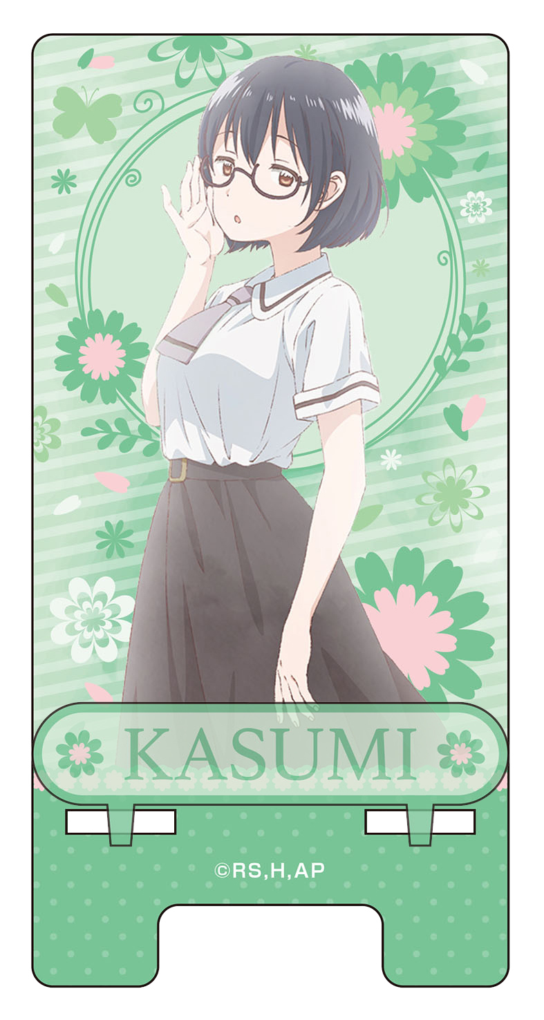 Asobi Asobase Acrylic Smartphone Stand 3 Nomura Kasumi あそびあそばせ アクリルスマホスタンド 3 野村香純 Anime Goods Card Phone Accessories