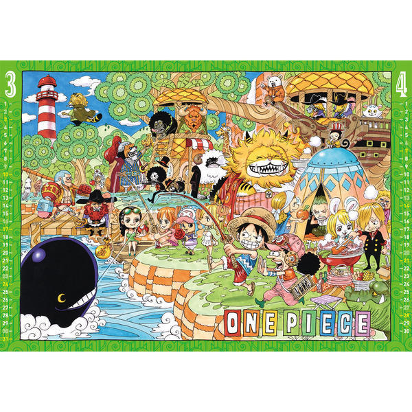 One Piece Comic Calendar 19 Large ワンピース コミックカレンダー 19 大判 Anime Goods