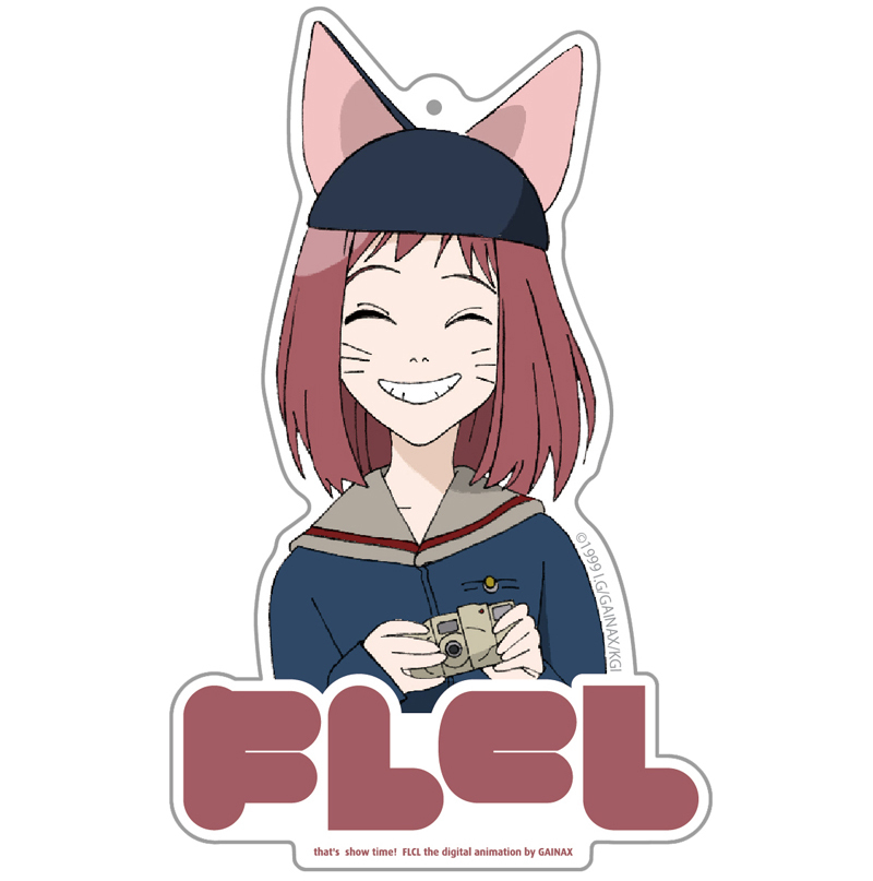 Flcl Acrylic Key Chain Mamimi Nekomimi Set Of 2 Pieces フリクリ アクリルキーホルダー マミ美 ネコミミ