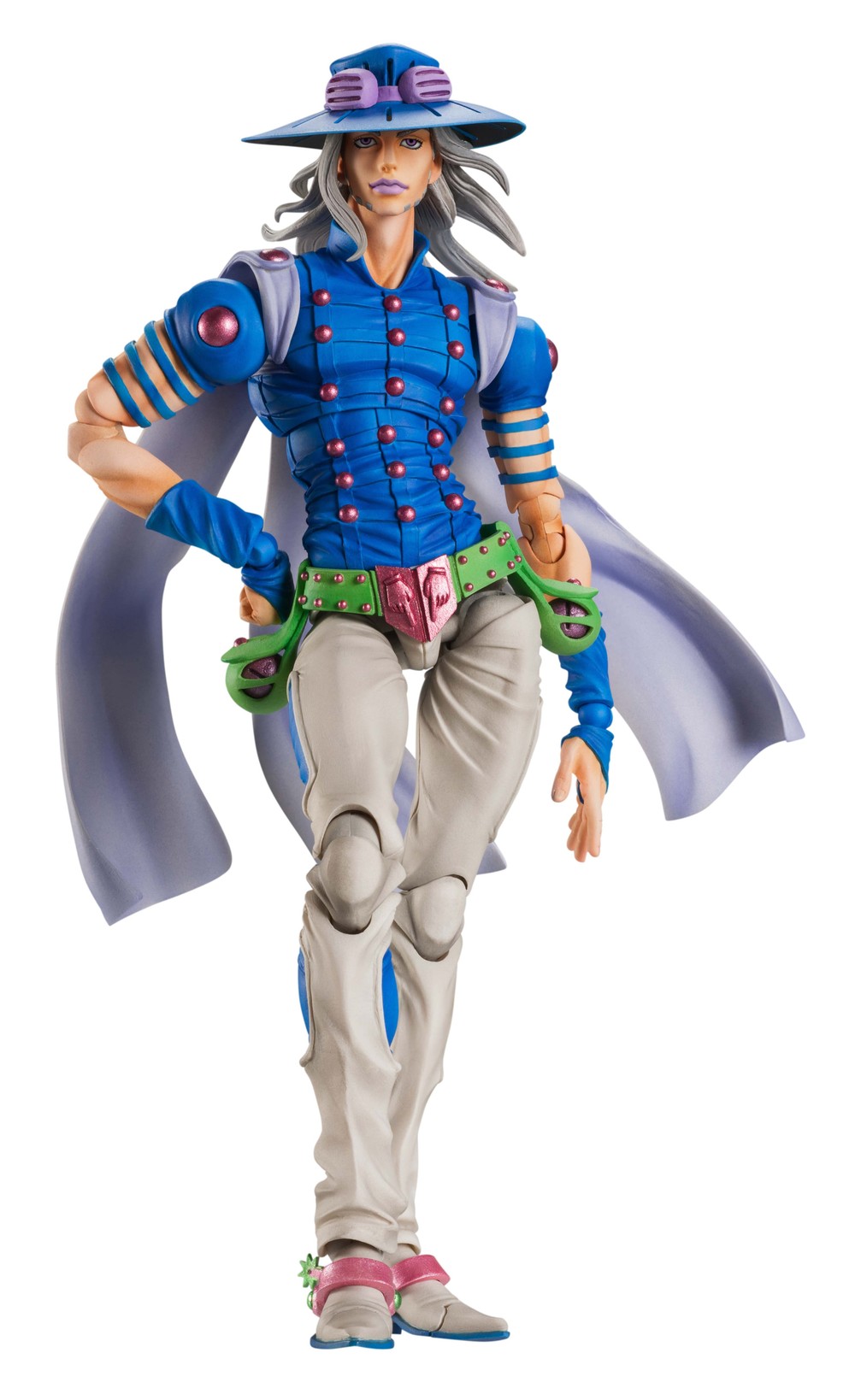 Super Action Statue Jojo S Bizarre Adventure Part Vii Steel Ball Run Gyro Zeppeli Second 超像可動 ジョジョの奇妙な冒険 第7部 スティール ボール ラン ジャイロ ツェペリ セカンド Figures Action Figures Kuji Figures