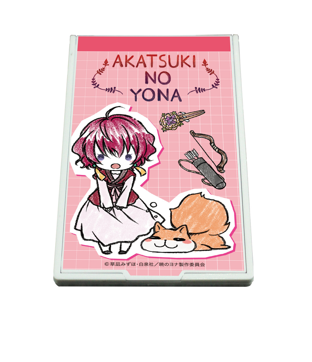 Chara Mirror Akatsuki No Yona 01 Yona Pukkyu Graff Art Design Set Of 3 Pieces キャラミラー 暁のヨナ 01 ヨナ プッキュー グラフアートデザイン Anime Goods Commodity Goods Groceries