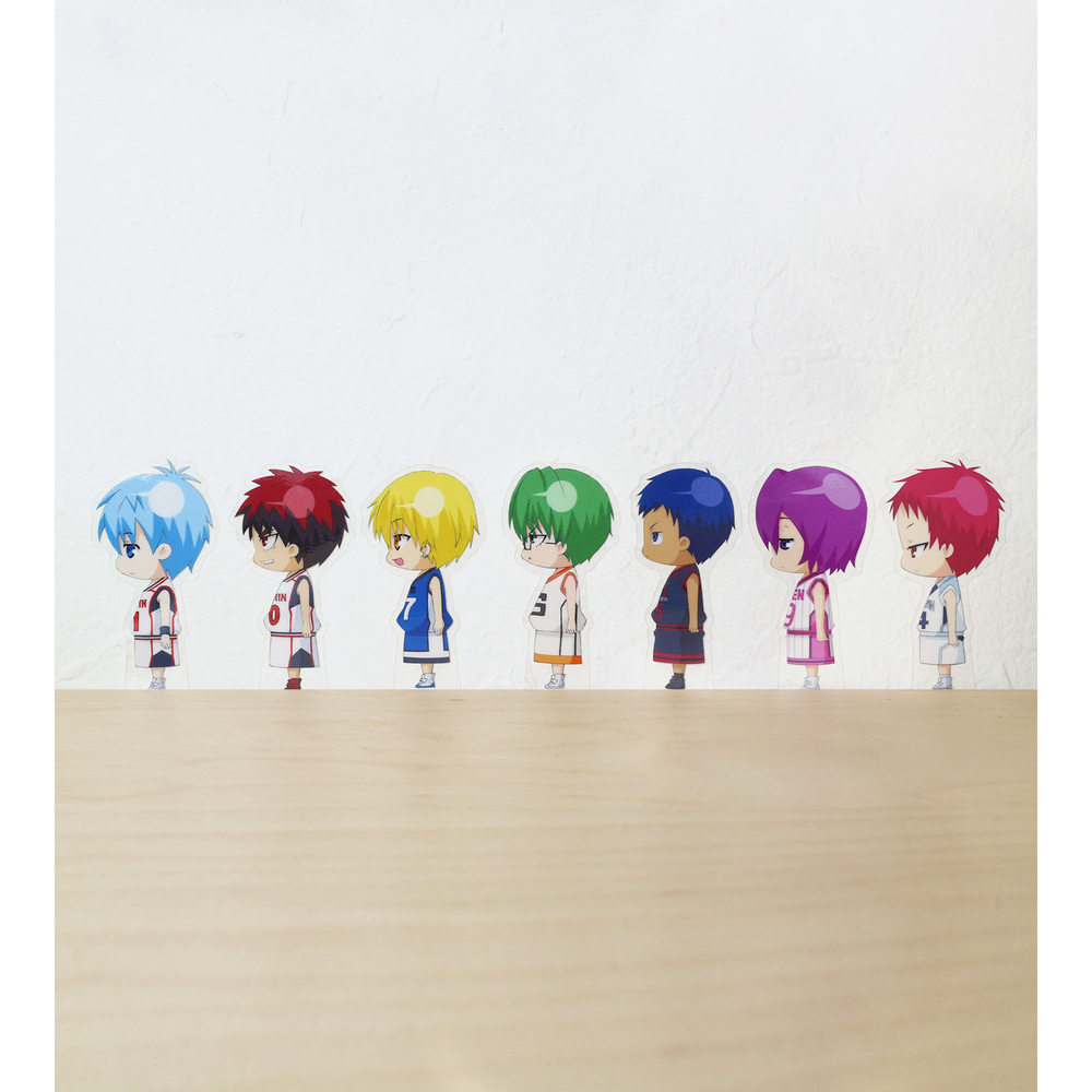 Kuroko S Basketball Wall Sticker Midorima Shintaro Set Of 2 Pieces 黒子の バスケ ウォールステッカー 緑間真太郎 Anime Goods Illustrations