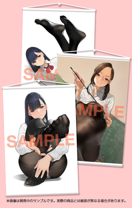 Kuro Tights Tapestry Set Yom くろタイツ タペストリーセット よむ Anime Goods Illustrations