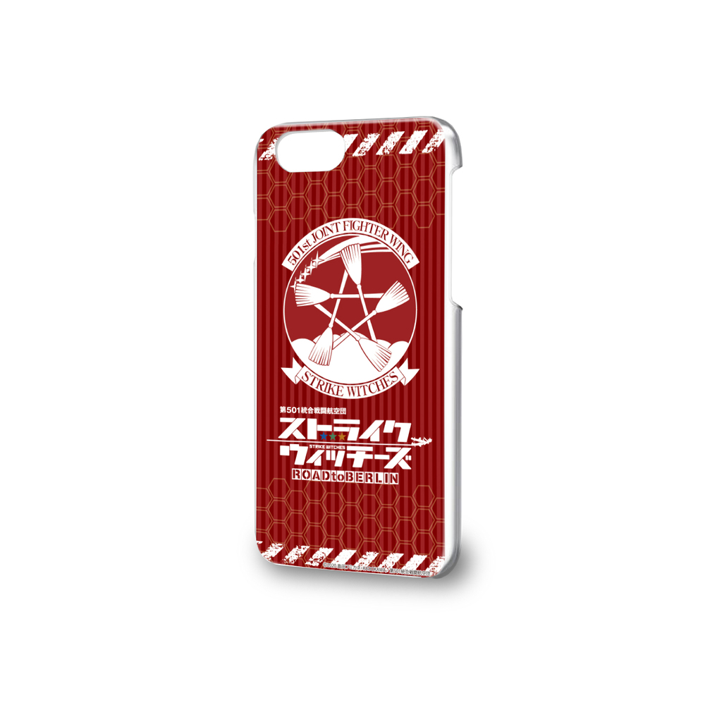 Hard Case For Iphone6 6s 7 8 Strike Witches Road To Berlin 01 501st Jfw ハードケース Iphone6 6s 7 8兼用 ストライクウィッチーズ Road To Berlin 01 501部隊章 Anime Goods Card Phone Accessories