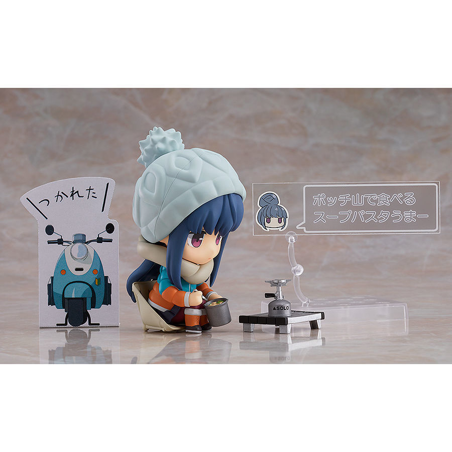 Nendoroid Yurucamp Shima Rin Dx Ver ねんどろいど ゆるキャン 志摩リン Dx Ver Figures Action Figures Nendoroid Kuji Figures