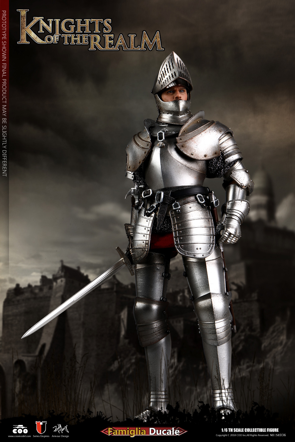 COOMODEL SE036 1/6 Series of Empires (Die-cast Alloy) Knights of The ...