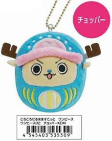 Korokoro Daruma Mascot One Piece 02 Chopper Kdm Set Of 2 Pieces ころころだるまますこっと ワンピース 02 チョッパー Kdm Anime Goods Key Holders Straps