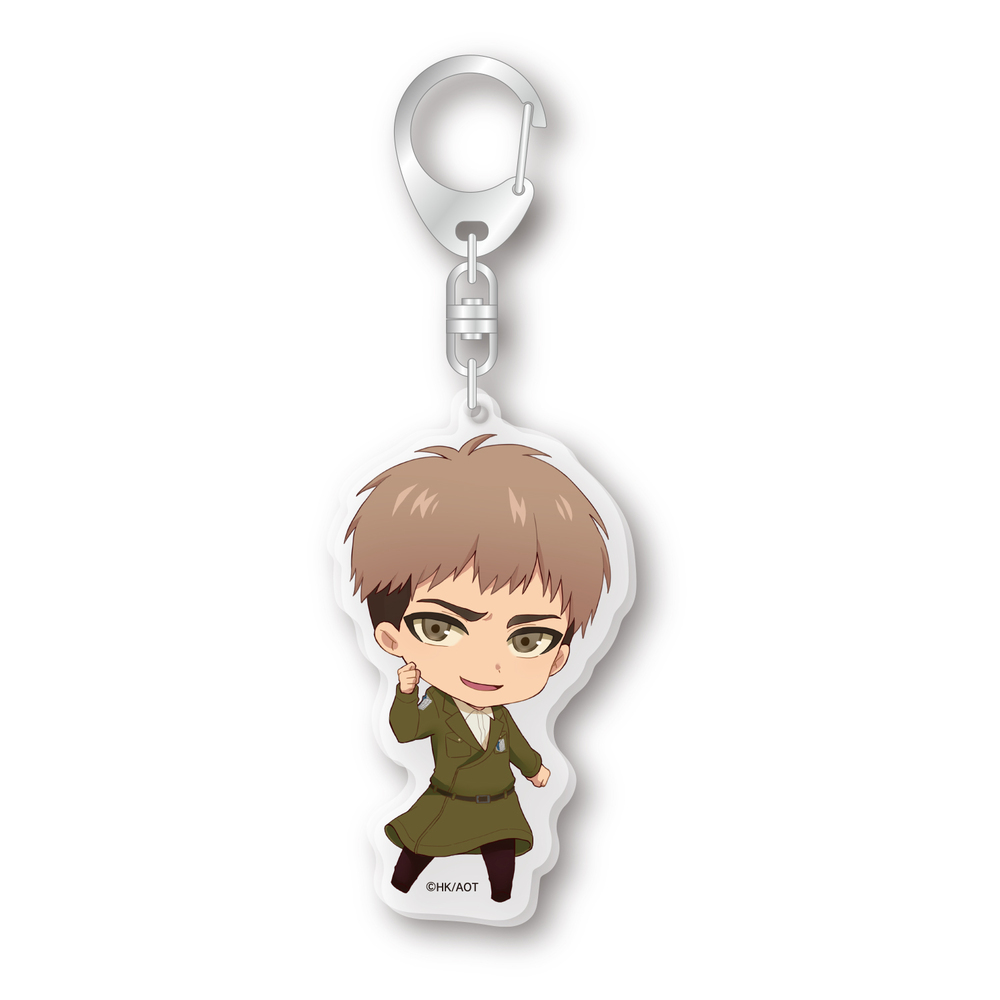 Attack On Titan Acrylic Mascot Jean Kirstein Set Of 2 Pieces 進撃の巨人 アクリルマスコット ジャン キルシュタイン Anime Goods Key Holders Straps