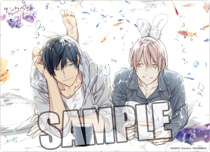 10 Count B5 Clear Sheet B Set Of 3 Pieces テンカウント B5クリア下敷き B Anime Goods Stationery Stationary