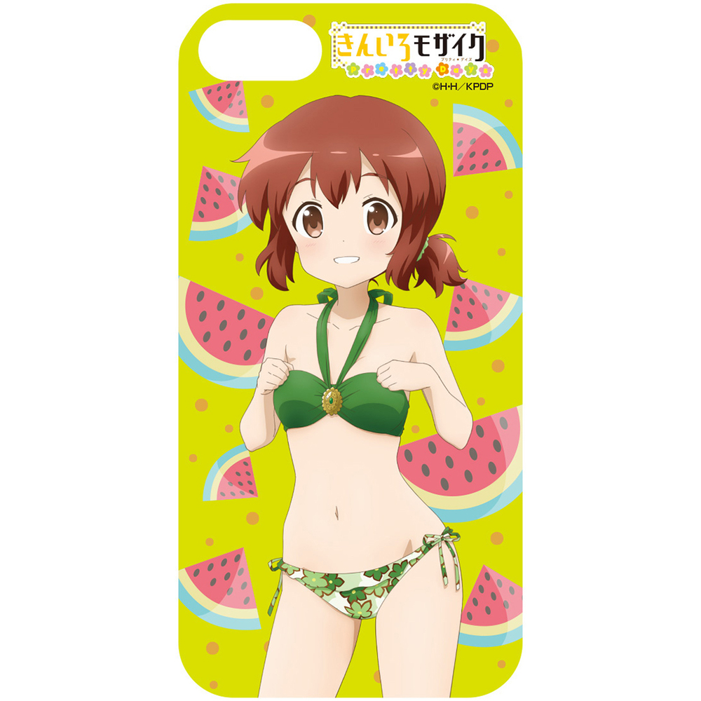 Kin Iro Mosaic Pretty Days Slide Smartphone Case For Iphone7 8 Yoko きんいろモザイク Pretty Days Iphone7 8用スライドスマホケース 陽子 Anime Goods Card Phone Accessories