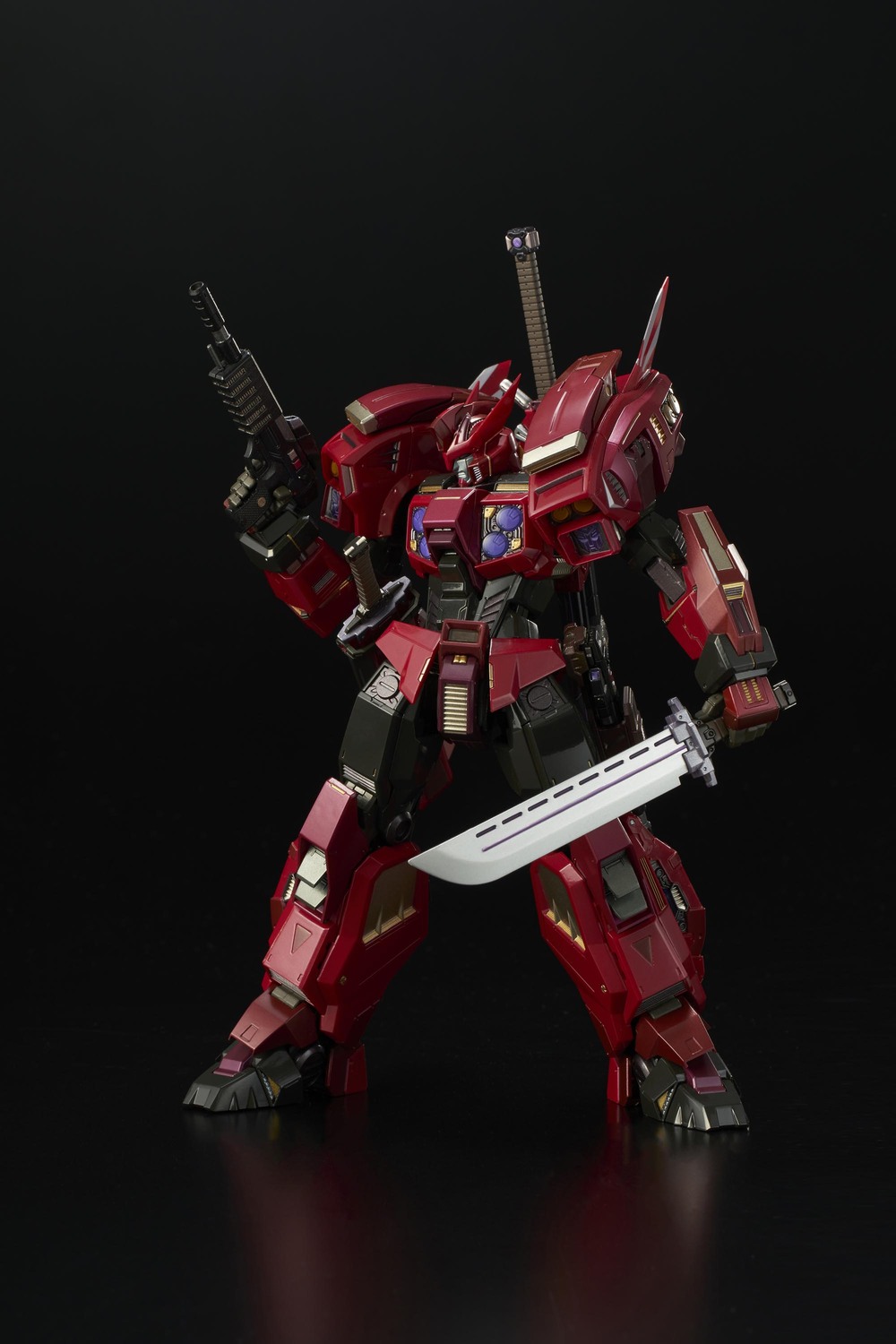 Flame Toys KUROKARAKURI Transformers Shattered Glass Drift | Flame