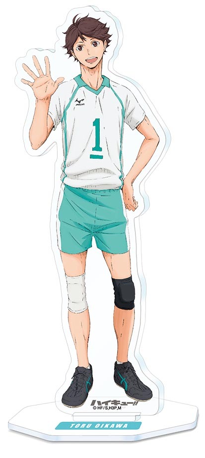 Haikyu Acrylic Stand 3 Oikawa Toru ハイキュー アクリルスタンド 3 及川徹 Anime Goods Illustrations