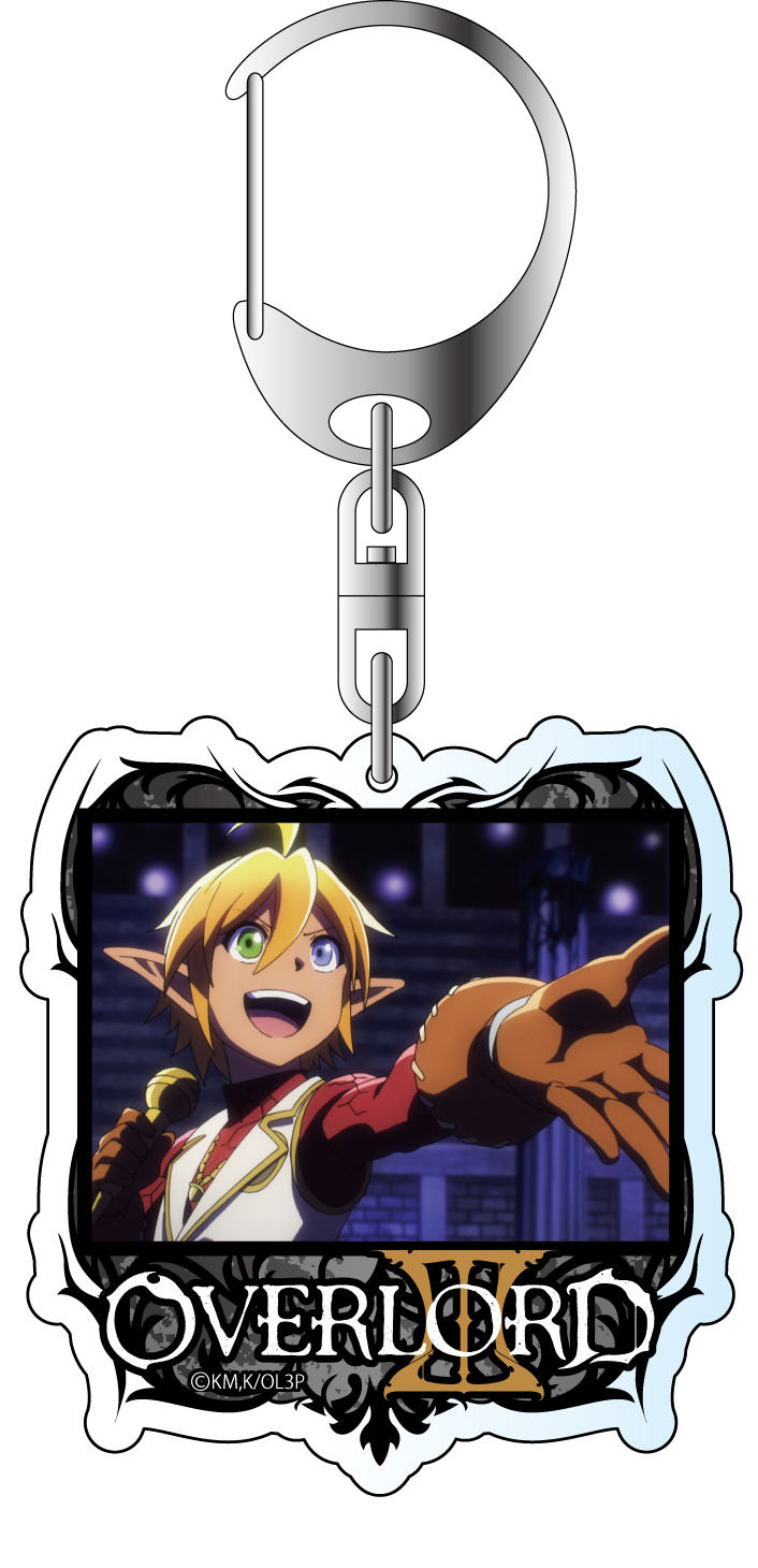 Overlord Iii Acrylic Key Chain Aura Bella Fiora Set Of 3 Pieces オーバーロードiii アクリルキーホルダー アウラ ベラ フィオーラ Anime Goods Key Holders Straps
