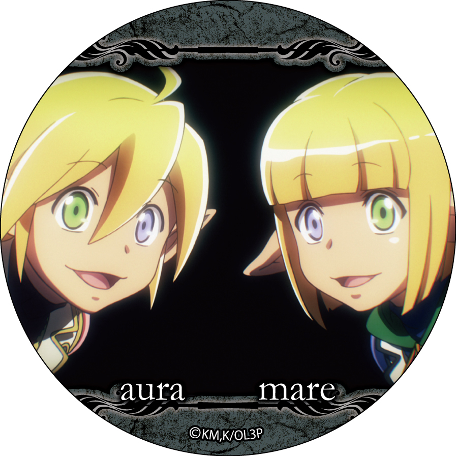 Overlord Iii Can Badge Aura Bella Fiora Mare Bello Fiore Set Of 3 Pieces オーバーロードiii カンバッジ アウラ ベラ フィオーラ マーレ ベロ フィオーレ Anime Goods Badges