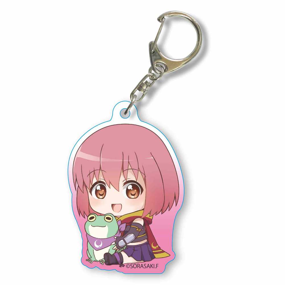 Release The Spyce Gyugyutto Acrylic Key Chain Minamoto Momo Set Of 3 Pieces Release The Spyce ぎゅぎゅっとアクリルキーホルダー 源モモ Anime Goods Key Holders Straps