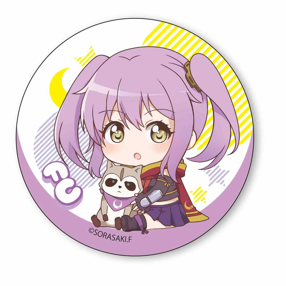 Release The Spyce Gyugyutto Can Badge Sagami Fu Set Of 3 Pieces Release The Spyce ぎゅぎゅっと缶バッチ 相模楓 Anime Goods Badges