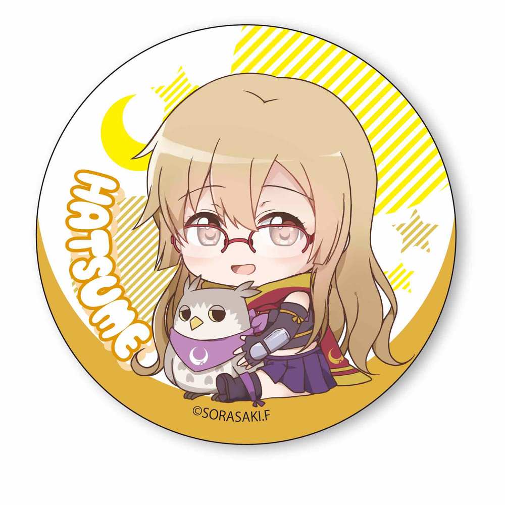 Release The Spyce Gyugyutto Can Badge Aoba Hatsume Set Of 3 Pieces Release The Spyce ぎゅぎゅっと缶バッチ 青葉初芽 Anime Goods Badges