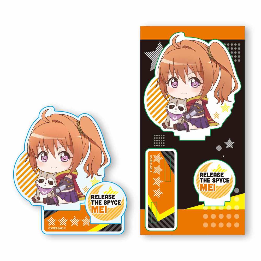 Release The Spyce Gyugyutto Acrylic Figure Yachiyo Mei Release The Spyce ぎゅぎゅっとアクリルフィギュア 八千代命 Anime Goods Illustrations