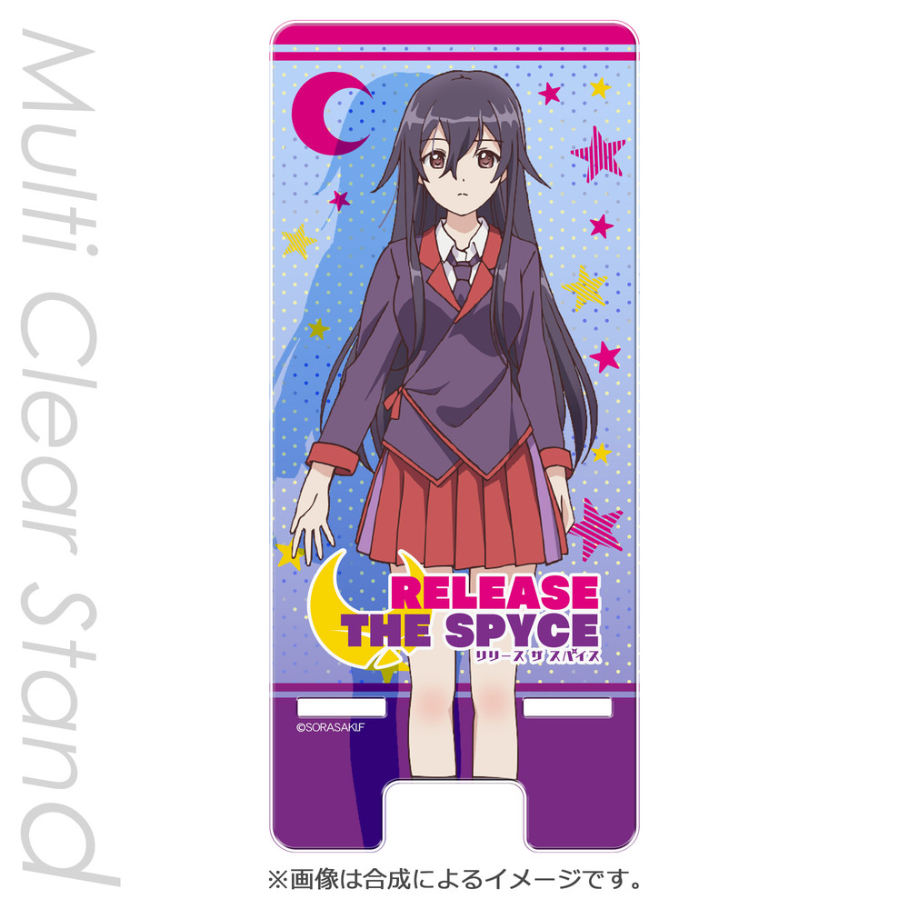 Release The Spyce Multi Clear Stand Ishikawa Goe Release The Spyce マルチクリアスタンド 石川五恵 Anime Goods Card Phone Accessories