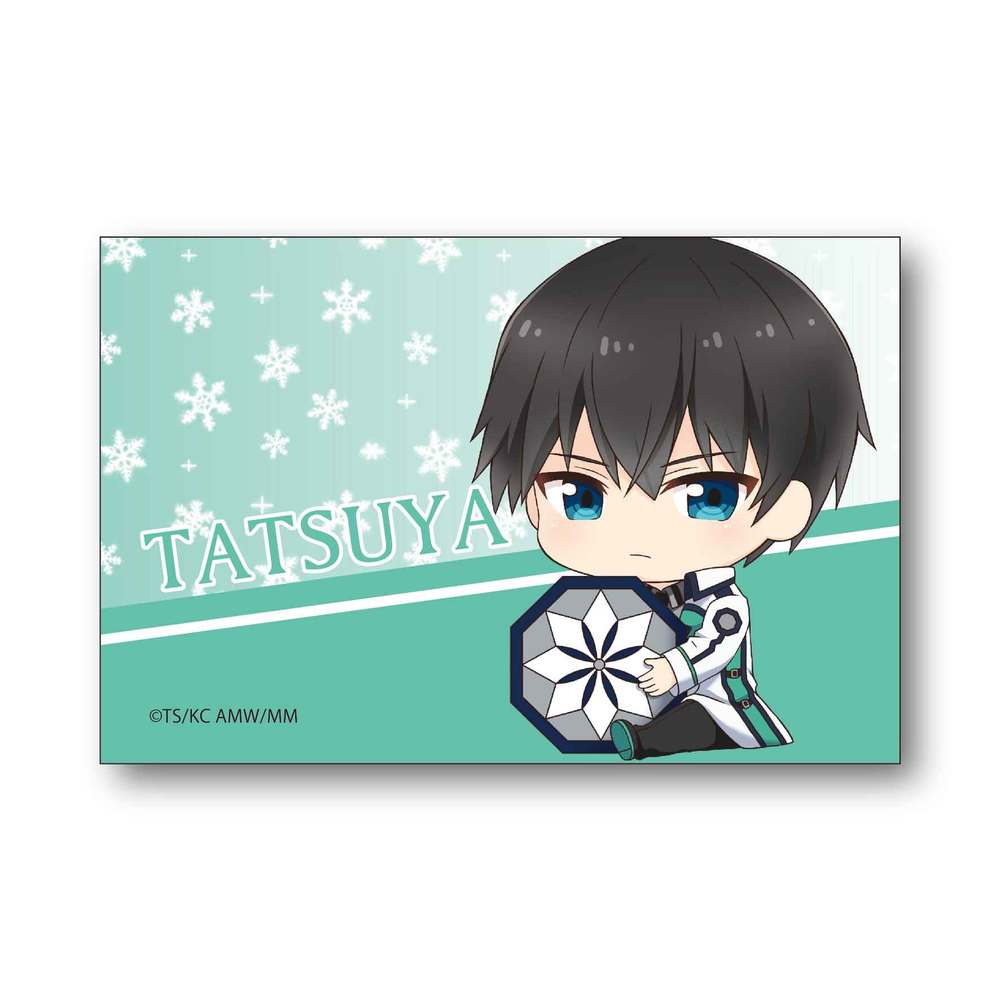 The Irregular At Magic High School The Movie The Girl Who Calls The Stars Gyugyutto Big Square Can Badge Shiba Tatsuya Set Of 3 Pieces 劇場版 魔法科高校の 劣等生 星を呼ぶ少女 ぎゅぎゅっとbigスクエア缶バッチ 司波達也