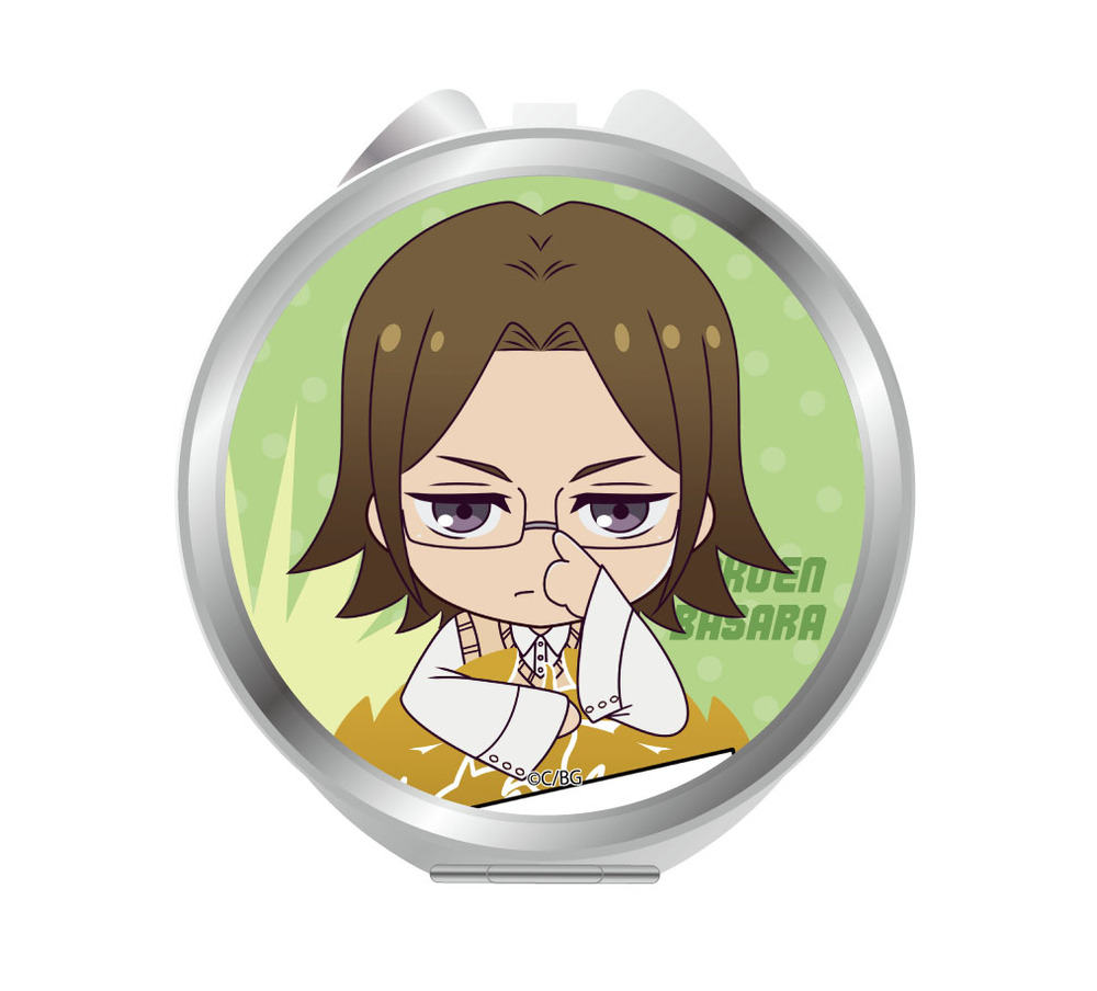 Gakuen Basara Notty Compact Mirror Mori Motonari 学園basara のってぃーコンパクトミラー 毛利元就 Anime Goods Commodity Goods Groceries