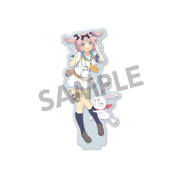 Shinovi Master Senran Kagura New Link Acrylic Figure Hibari Set Of 3 Pieces シノビマスター閃乱カグラ New Link アクリルフィギュア 雲雀 Anime Goods Illustrations