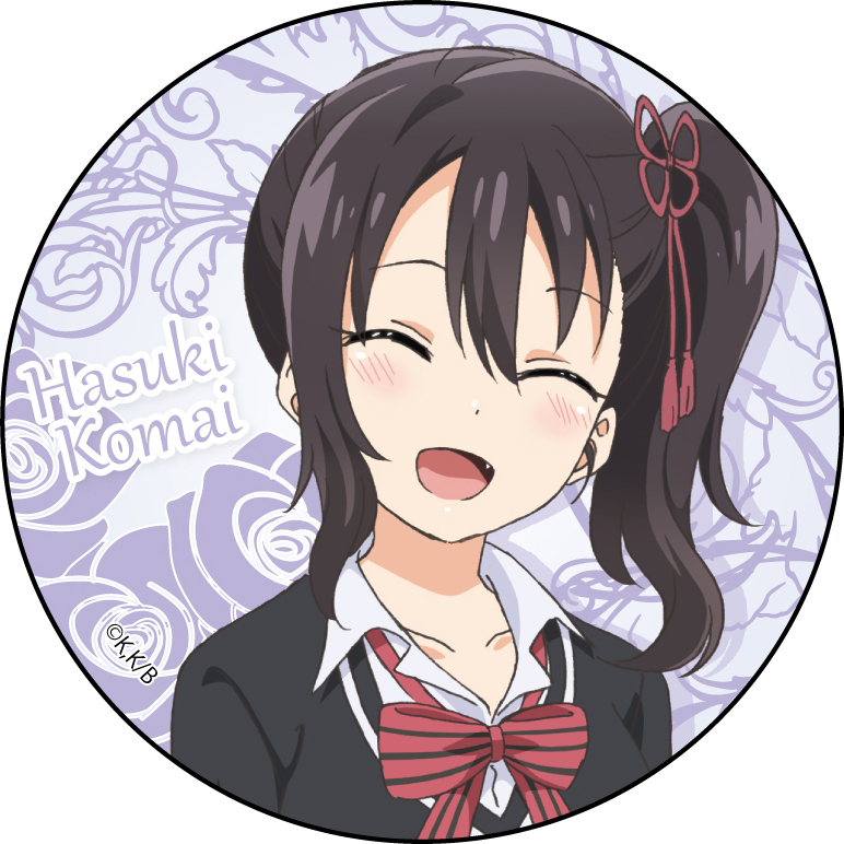 Juliet Of Boarding School Can Badge Komai Hasuki Ver 3 Set Of 3 Pieces 寄宿学校のジュリエット カンバッジ 狛井蓮季ver 3 Anime Goods Badges